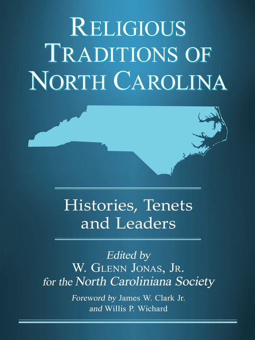Cover image for Religious Traditions of North Carolina